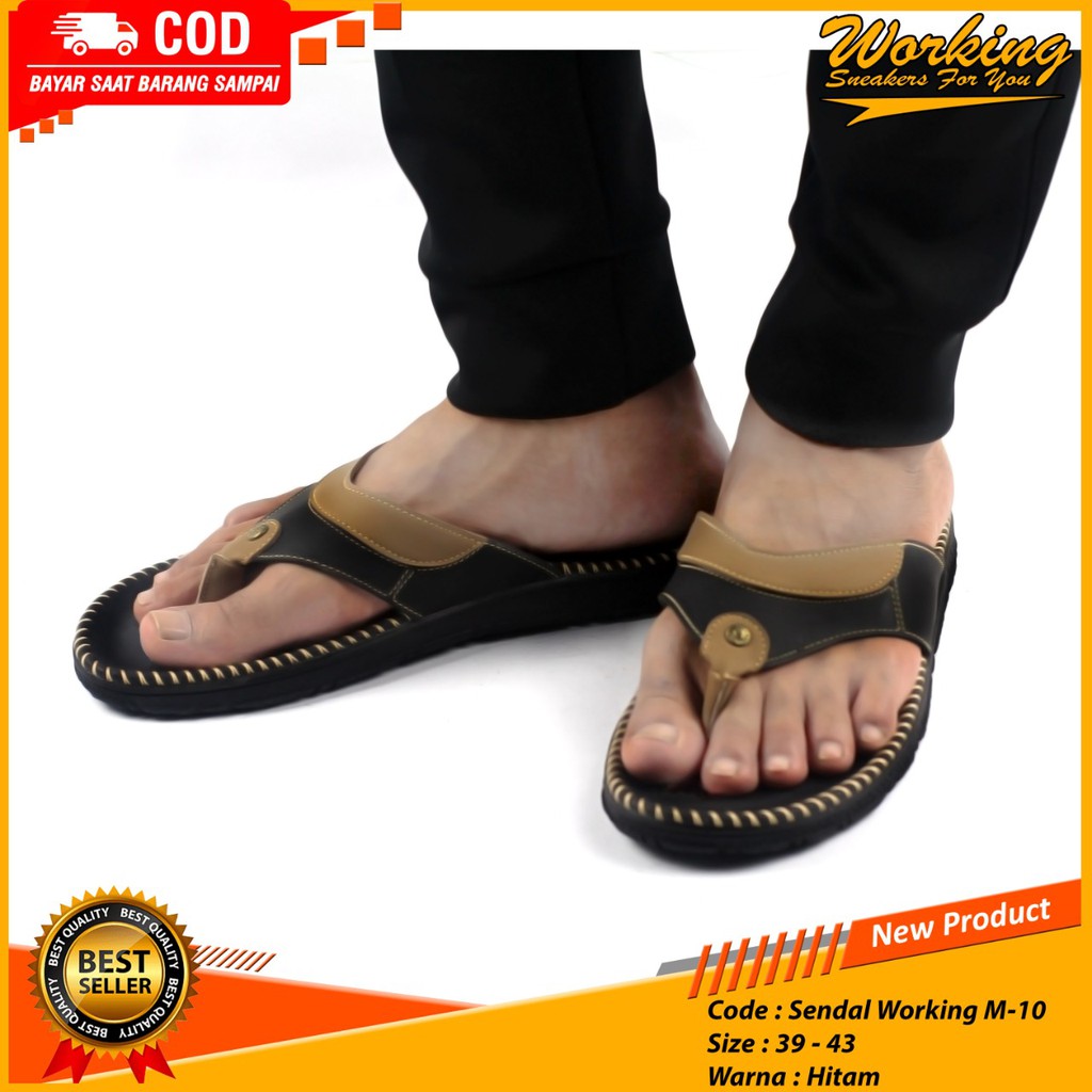 sandal M-10 pria model casual sale hari raya!!!