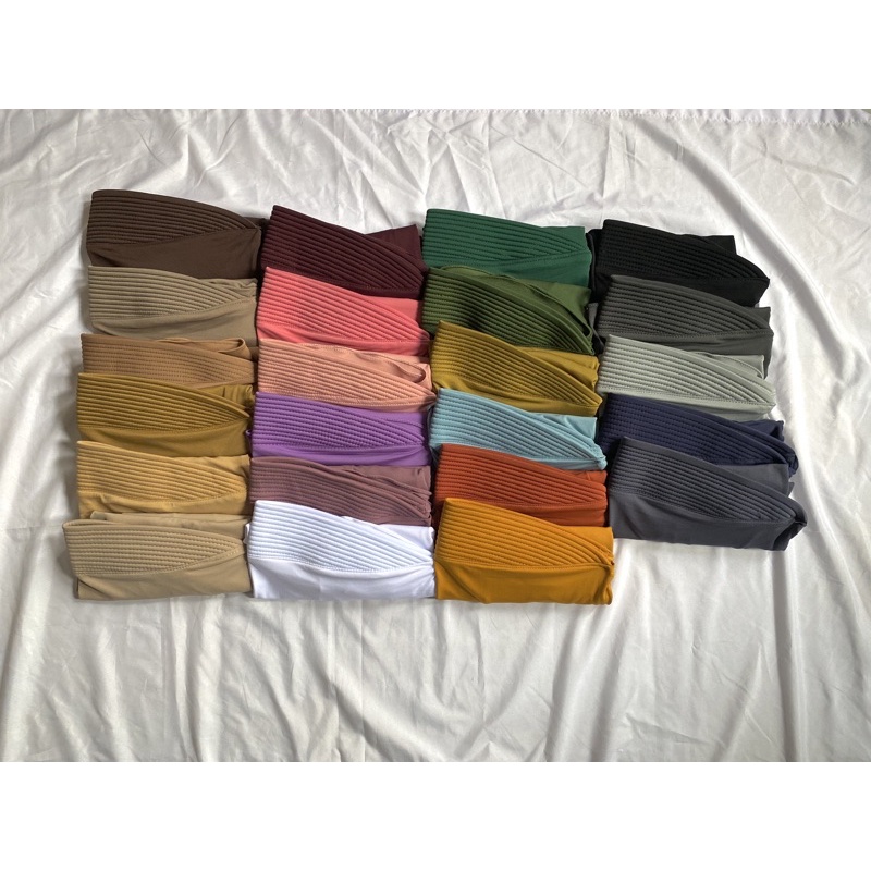 Hijab sport premium menutup dada