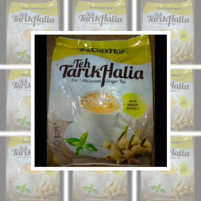 

Chek Hup Teh Tarik Halia 3in1 Malaysian Ginger Tea 12sachetx40g