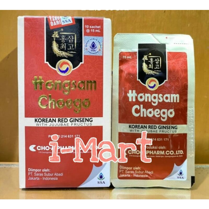 

Korean Red Ginseng With Jujubae Fructus (Hongsam Choego )10sht@15ml