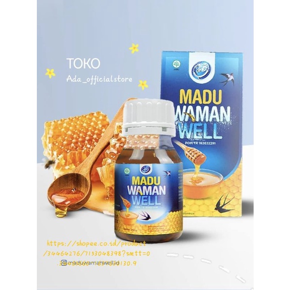 MADU BATUK AMANDEL RADANG TENGGOROKAN AMPUH MADU WAMANWELL MADU DEMAM DAN RADANG TENGGOROKAN DAN AMANDEL MADU WAMANWELL ASLI MADU WAMAN WELL ORGINAL WAMANWELL with BIRD'S NEST 200ml WAMANWEL