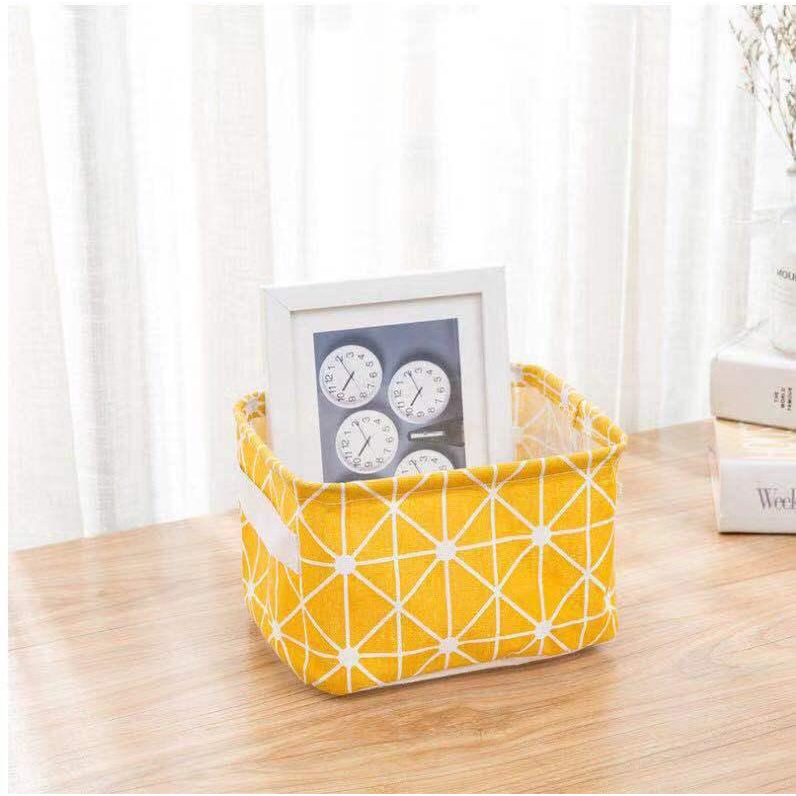 Keranjang Penyimpanan Mini | Storage Box Mini Serbaguna | Box Lipat Mini Serabaguna