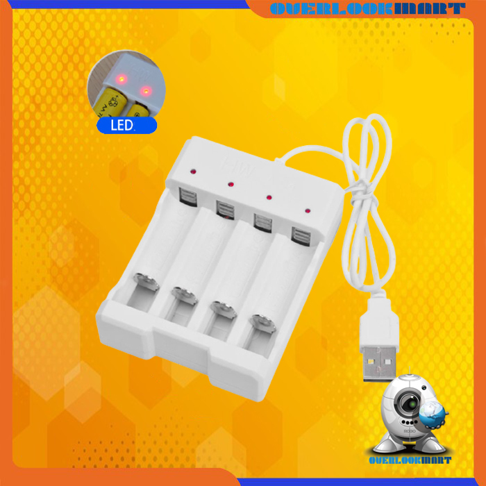 Battery Charger AA/AAA USB