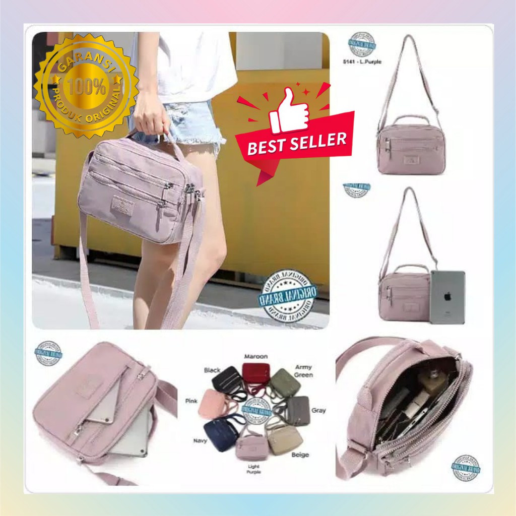 Sling Bag Gudika 5157 Original Tas Selempang Waterproof