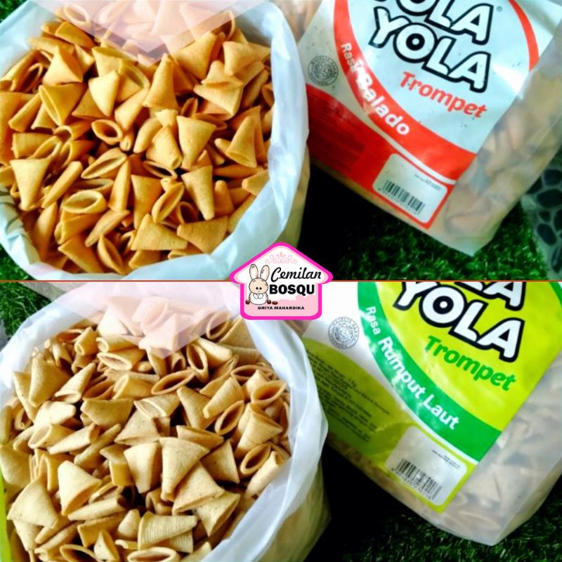 

Yola Yola Terompet 250 gr Snack Kiloan