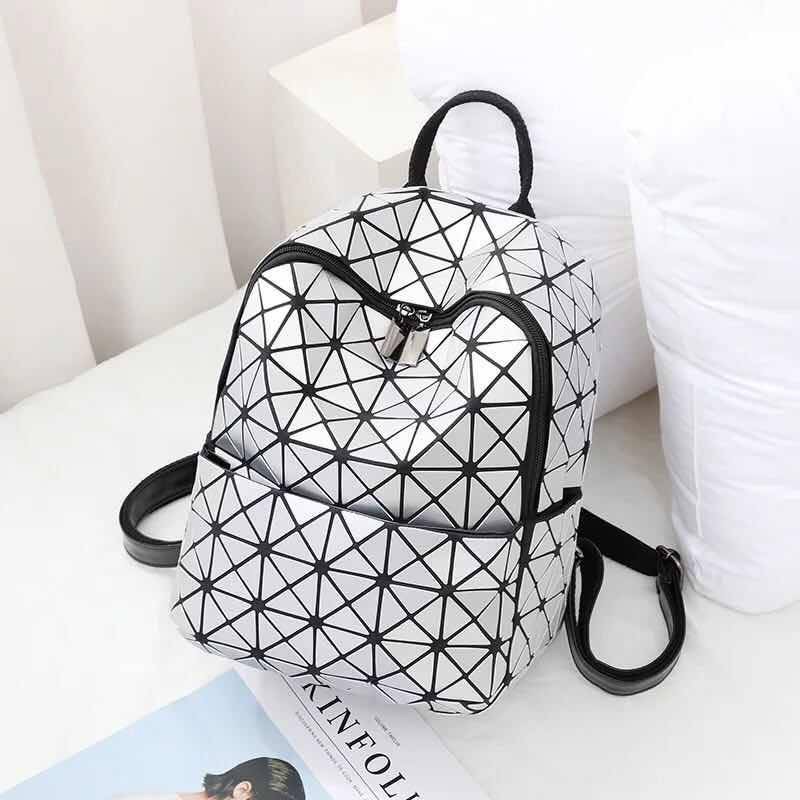 NYO2437 TAS SILVER IMPORT BATAM - RANSEL WANITA