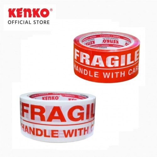 

GG Lakban OPP KENKO FRAGILE(Core Merah) 2 inch(minimal 6) / Plakban/OPP Tape