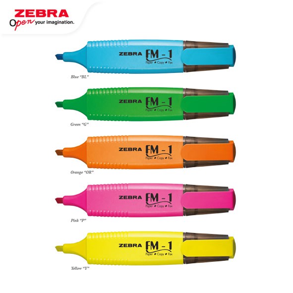 

Zebra FM-1 Highlighter
