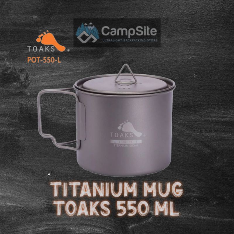 Titanium Mug Ultralight TOAKS 550ml