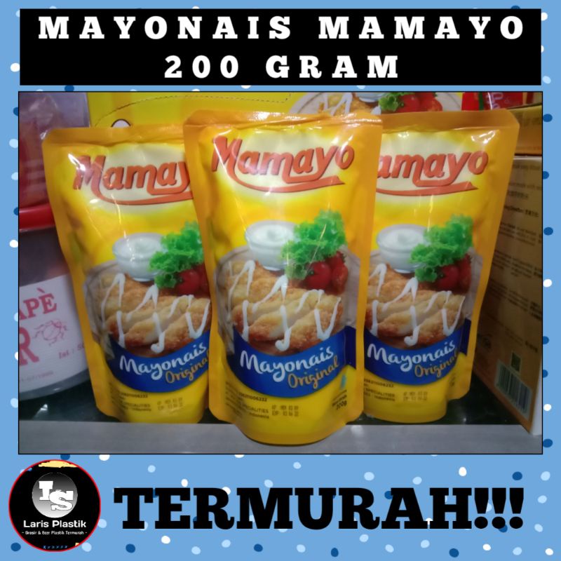 

LS MAYONAIS ORIGINAL MAMAYO KEMASAN 200 GRAM TERMURAH