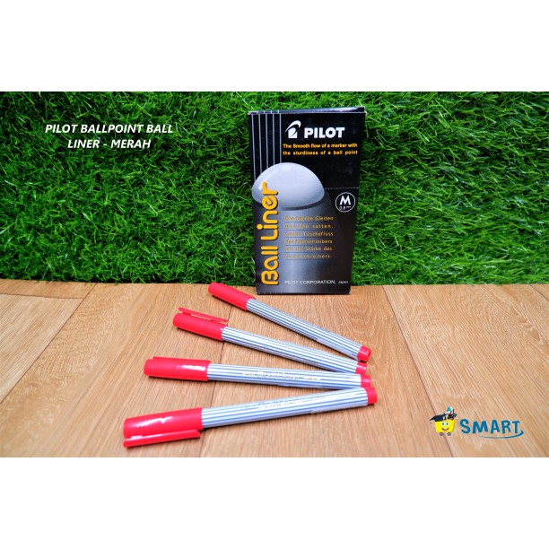 

PILOT BALLPOINT BALL LINER MERAH