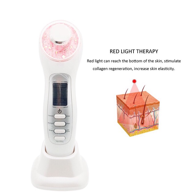 Alat kecantikan Portable 7in1 ultra renew ultrasound photon iontherapy