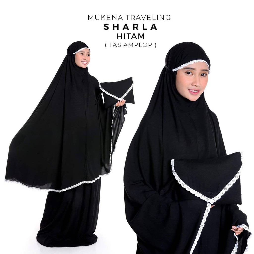 Mukena Dewasa Travelling Rayon Polos