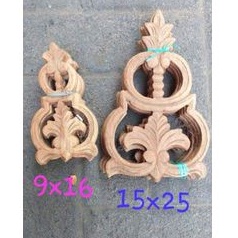 ORNAMEN GITAR BESAR & KECIL/Ukiran gitar Jepara/Ukiran tempel gitar kayu mahoni