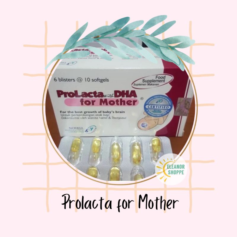 Vitamin Prolacta Baby / Mother Suplemen DHA Otak