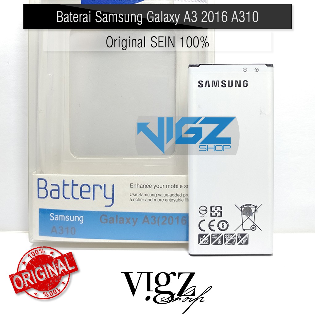 Baterai Samsung Galaxy A3 A310 2016 Original SEIN 100%