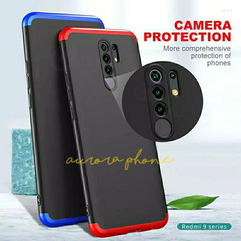 Hard Case Xiaomi Redmi 9 / Redmi 9T / Redmi 9A / Redmi 9C / Redmi 10 Armor Full 360 Cover GKK Casing