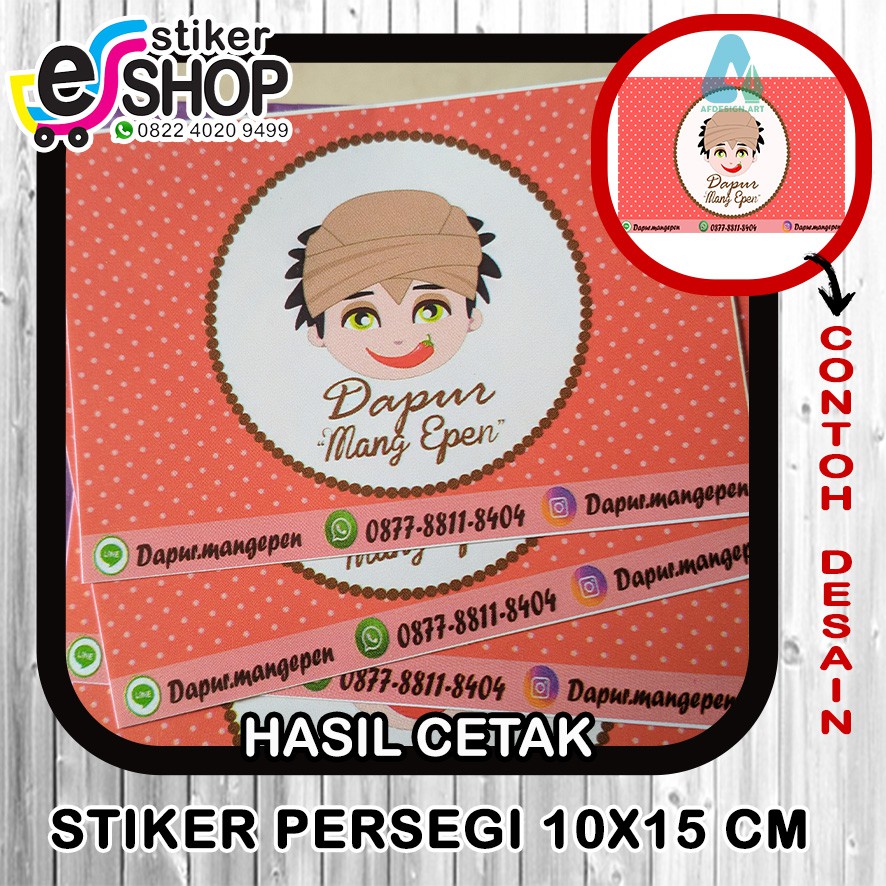 

STIKER LABEL PERSEGI 10x15 CM (500PCS)