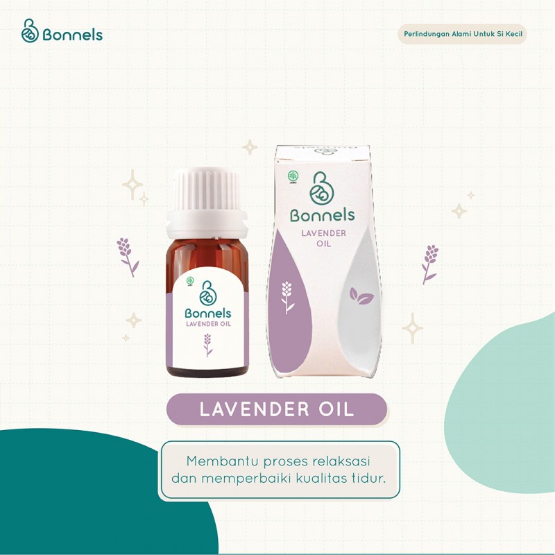 Bonnels Aromatherapy Essential Oil / Minyak Aroma Terapi 10 ml - Lavender