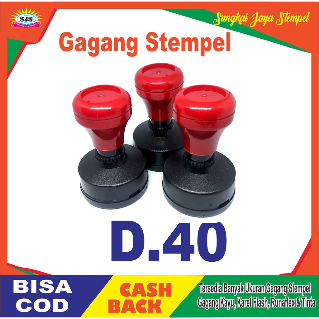 

Gagang stempel diameter 4cm