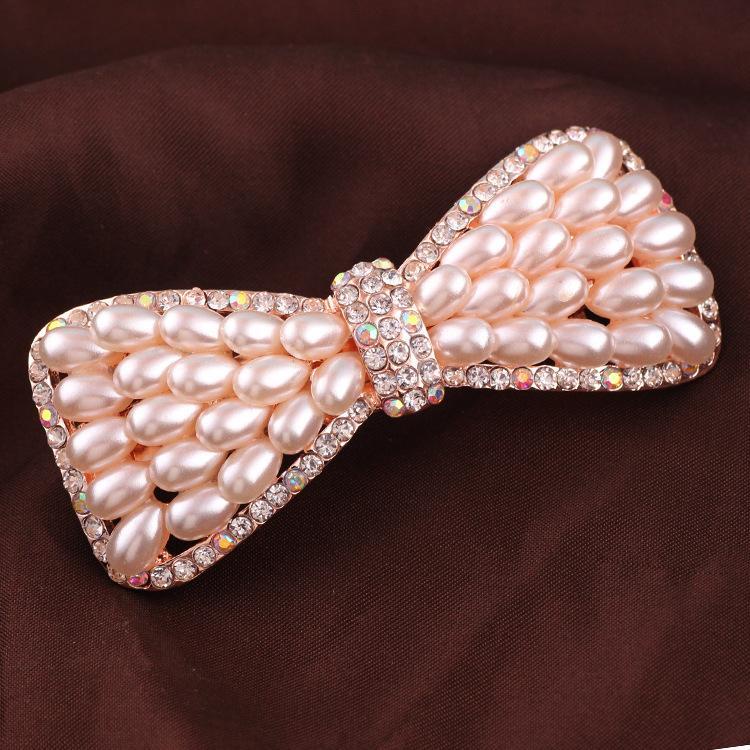 Jepit rambut wanita otomat premium mutiara mode in korea baru 9cm