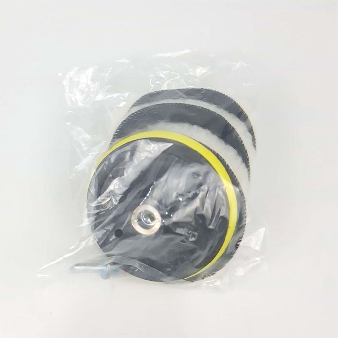 Pad Poles Bodi Mobil Wol Buffer Waxing Polishing Wheel 5 Inch 5 PCS - DB5 - Black White