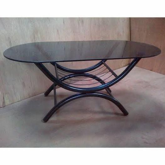 Meja Tamu Kaca Oval (Promo Harga)