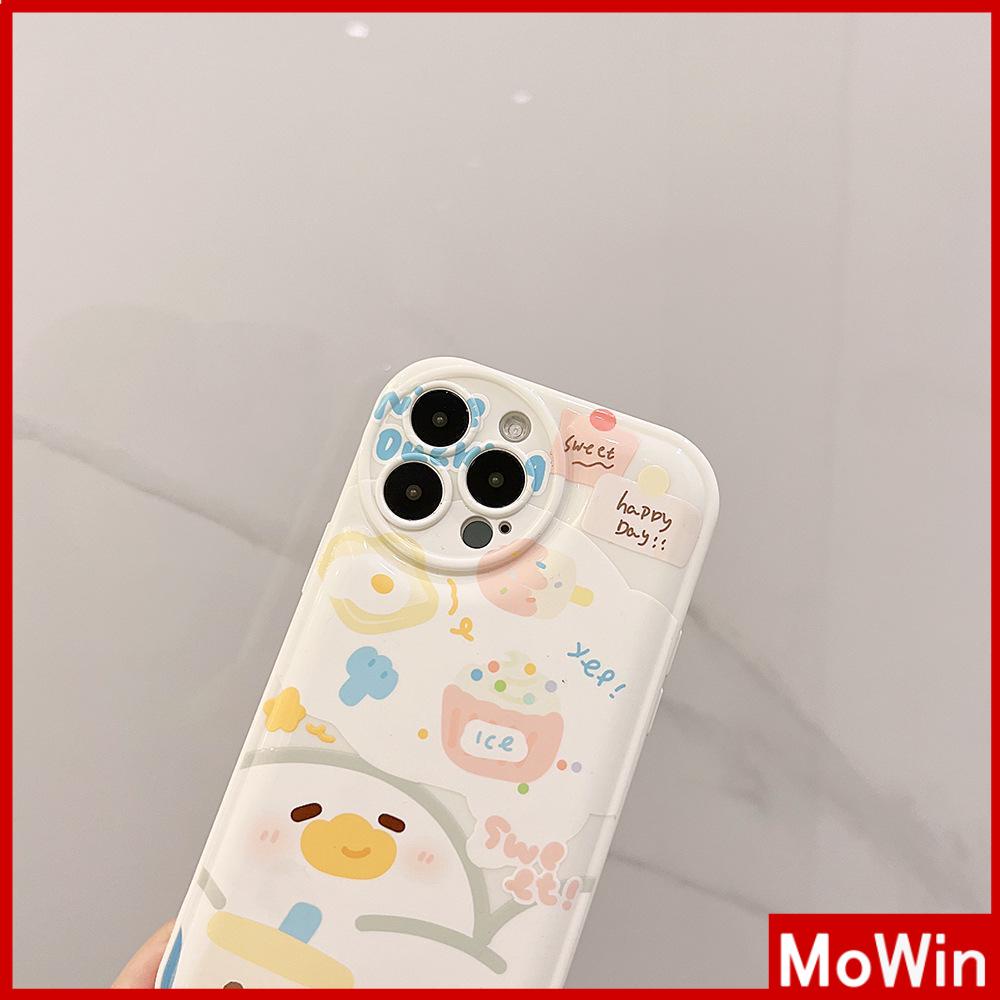 iPhone Case TPU Silicone Soft Case Airbag Shockproof Protection Camera Cute Cartoon Duck Compatible For iPhone 11 Pro Max 13 Pro Max 12 Pro Max 7Plus xr XS Max