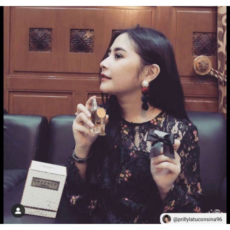 Parfum Charmes D'Paris Prilly Latuconsina original (Ladybossrafa)