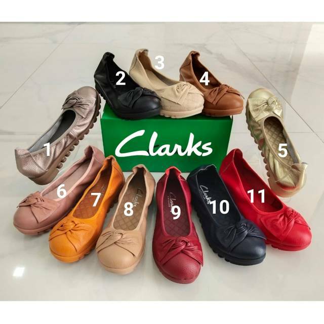  SEPATU  WANITA CLARKS  RADIAL ULIR Shopee Indonesia 