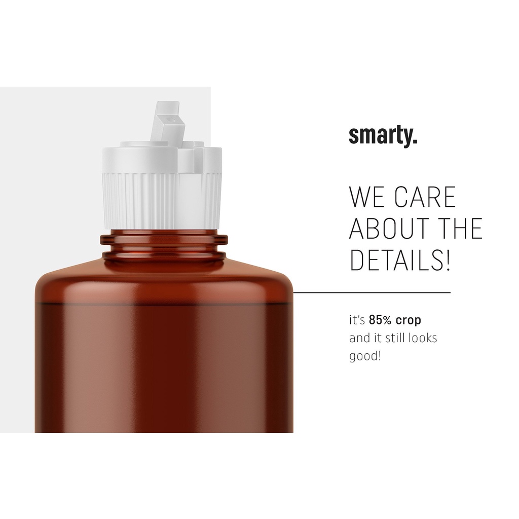 Cylinder Bottle Mockup - Photoshop