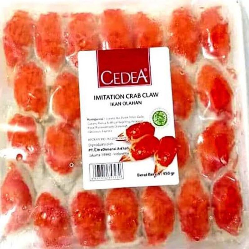 

Cedea crab claw 450gram