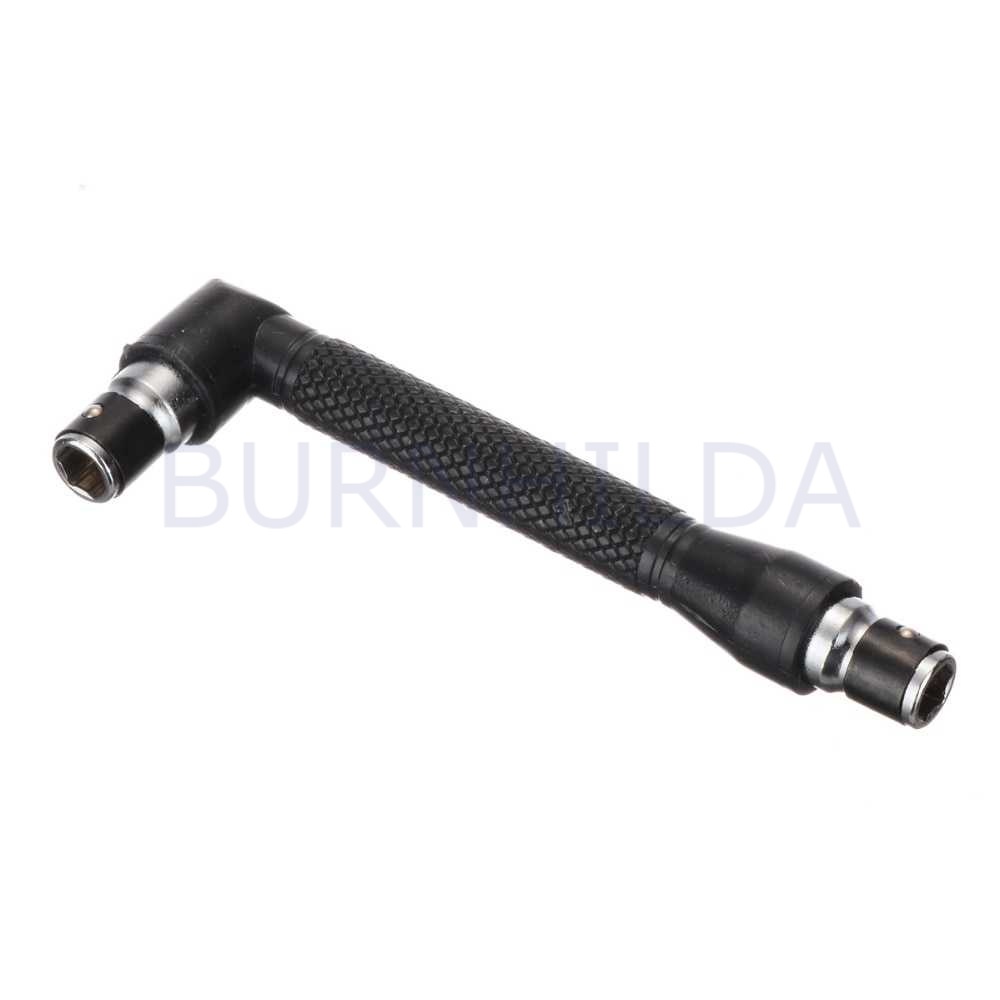 Kunci Pas Dual Head Socket Wrench 1/4 Inch 6.35mm L Shaped accesoris mobil burnhilda