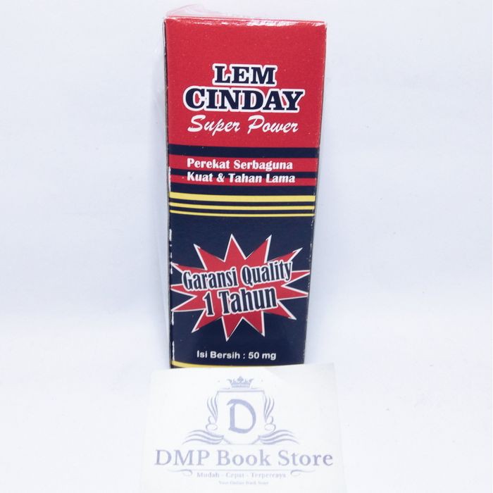 

[BISA COD] Lem Cinday Cindai Lem Super Kuat Super Power Perekat Serba Guna TERBATAS