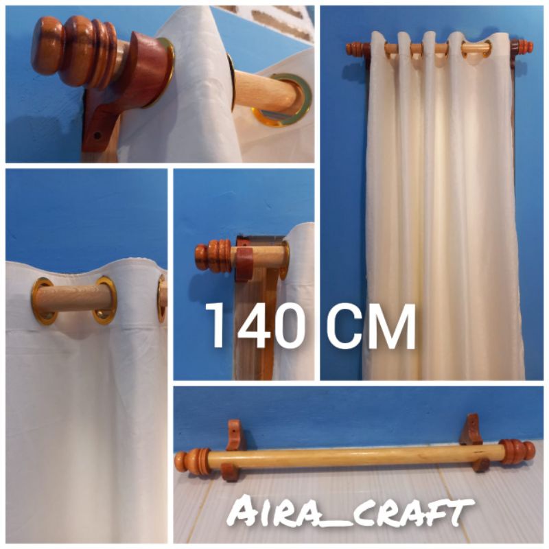 RELL KORDEN KAYU 140CM REEL GORDEN ROLLET GORDYN