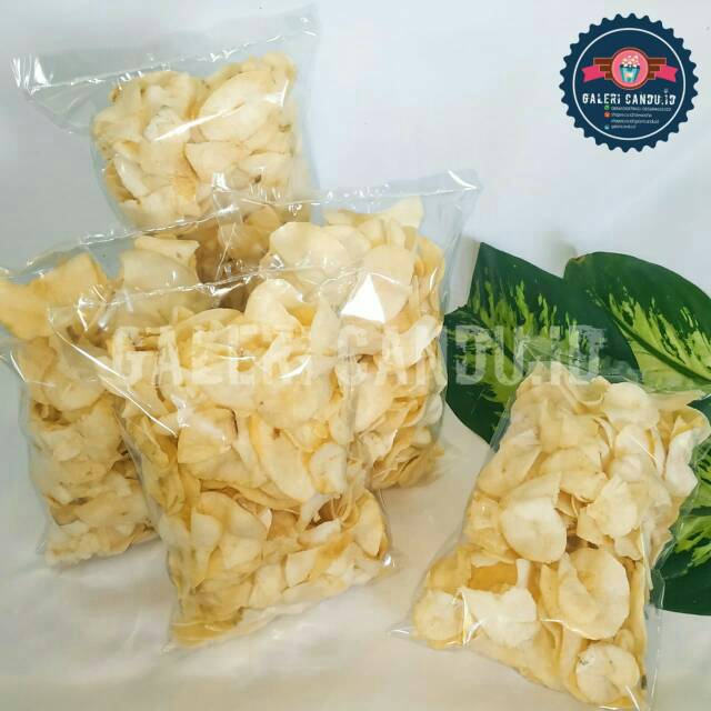 

Keripik Singkong Gurih Asin/ Sidung/ Singkong Gadung