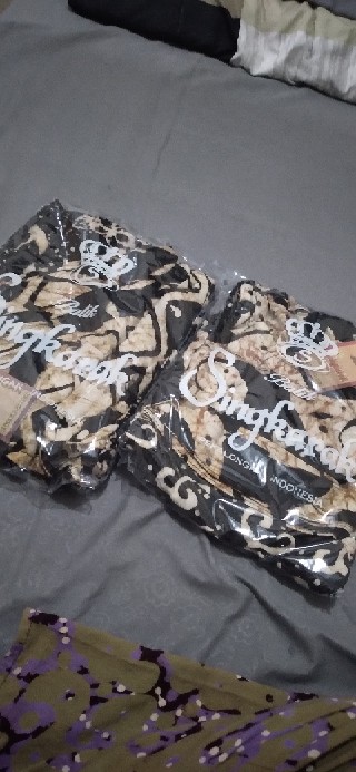 Longdress Batik Pekalongan Gamis Batik Cap Resleting Belakang Allsize Dress Homedress Rayon Premium