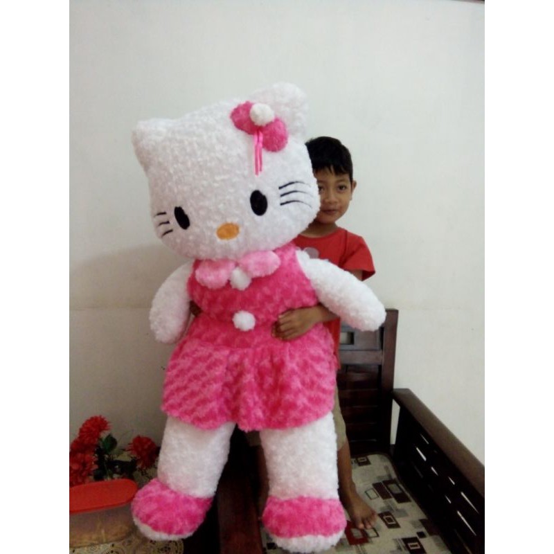 Boneka HELLO KITTY jumbo 1 meter