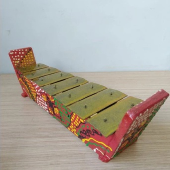 ✨TERBARU✔️Mainan Tradisional Gamelan Gambang 7 Bilah - Alat Musik Pukul Untuk Anak - Souvenir Jogja 