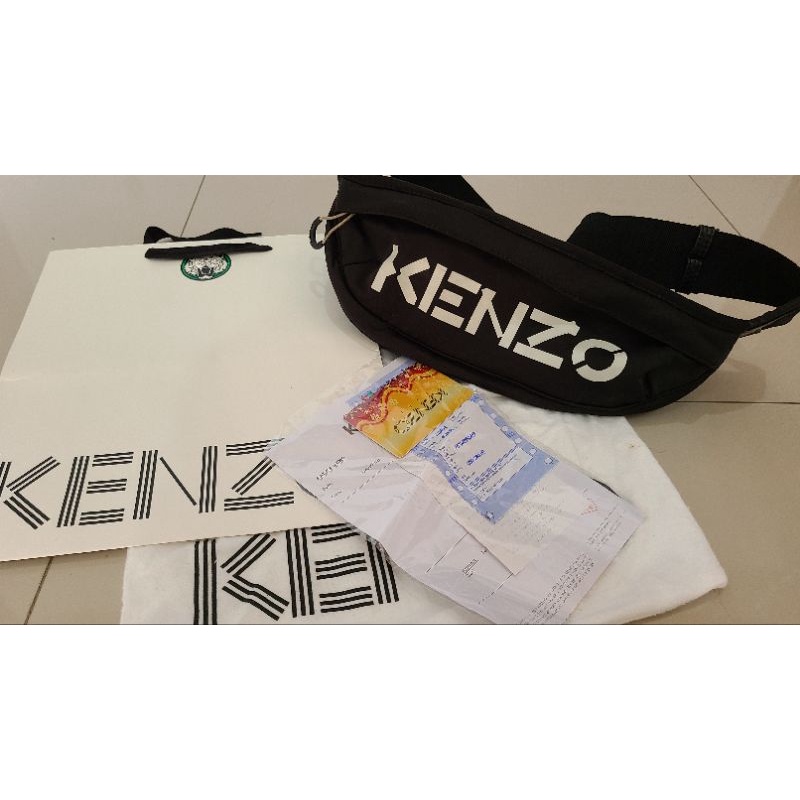 WAISTBAG KENZO CROSS BLACK NEW EDITION