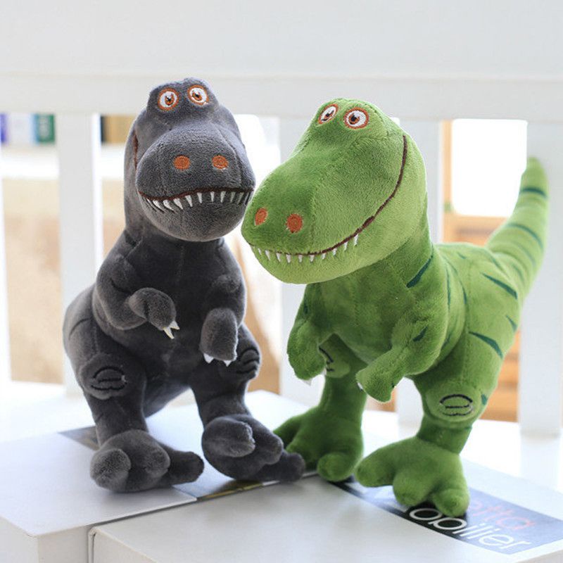 55cm Mainan Dinosaur Plush Toys Cartoon Tyrannosaurus Cute Stuffed Dolls for Kids Boys Gift Boneka