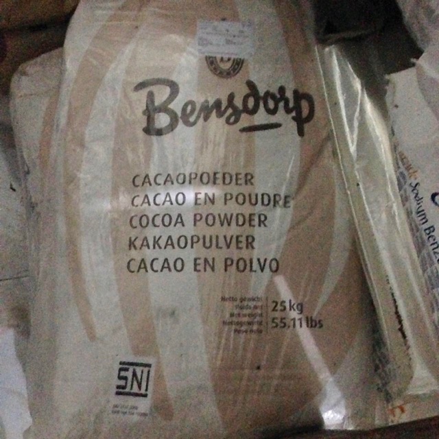 

Cokelat Bubuk - Cocoa Powder Bensdorp 25kg - GOSEND/GRAB ONLY!!!