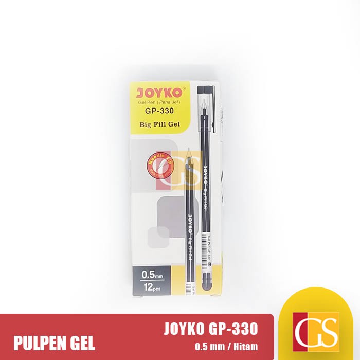 

GEL PEN JOYKO GP-330 0.5mm ISI 12PCS