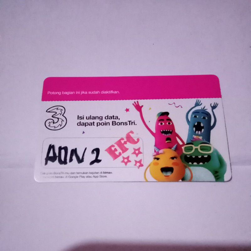 TRI AON 2GB | VOUCHER TRI AON 2GB