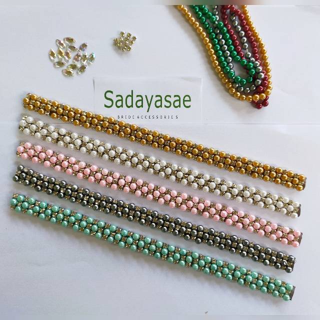 PAYET RANGKAI MUTIARA MIX DIAMOND SWAROVSKI PREMIUM / PAYET RANGKAI BERKILAU ELEGAN