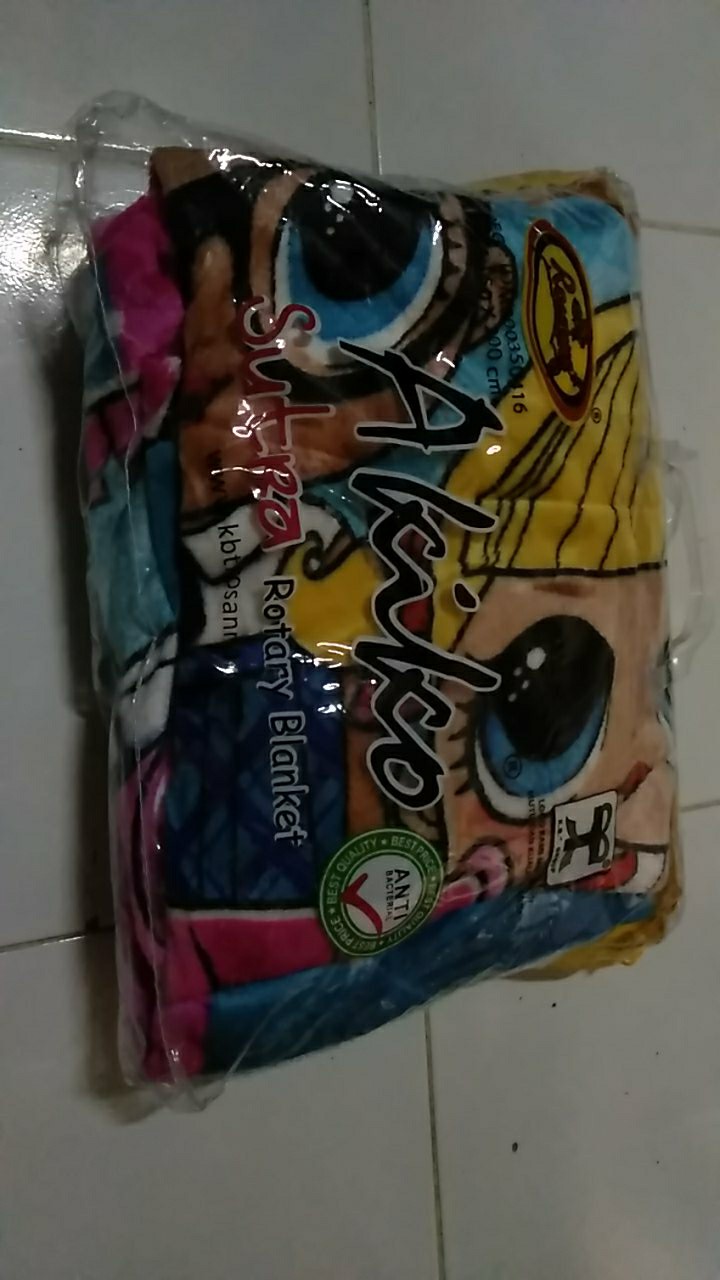 Selimut Akiko Rosana Motif Karakter/selimut Anak