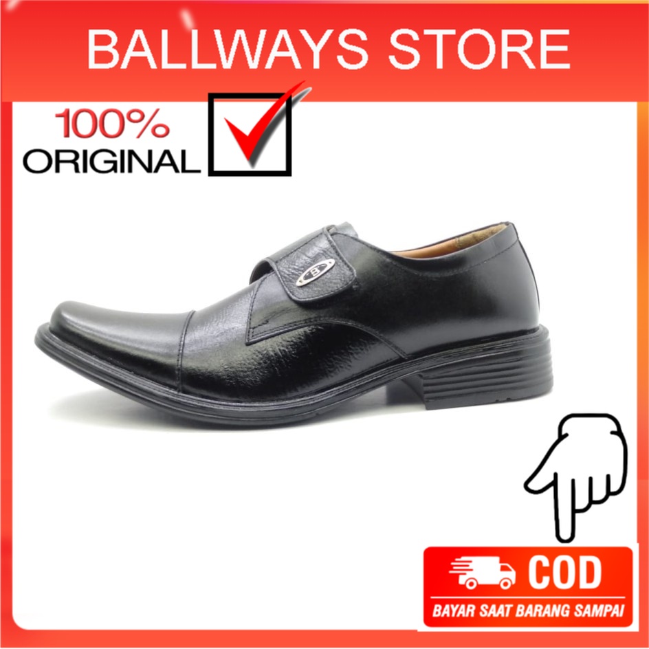 Sepatu Kulit BEAST MASTER ZN 24 KEKINIAN MURAH ORIGINAL - Sepatu Spatu Shoes Sandal / Sendal / Selop