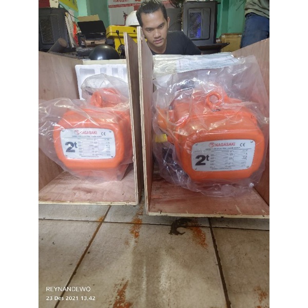 Electric Chain Hoist Nagasaki 2ton x 6meter