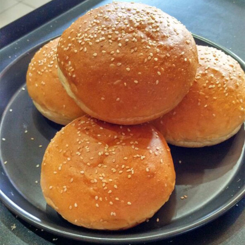 Roti Burger Wijen Isi 6 Pcs