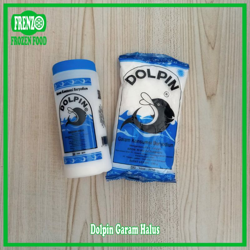 

Dolpin Garam Halus Botol 200Gr